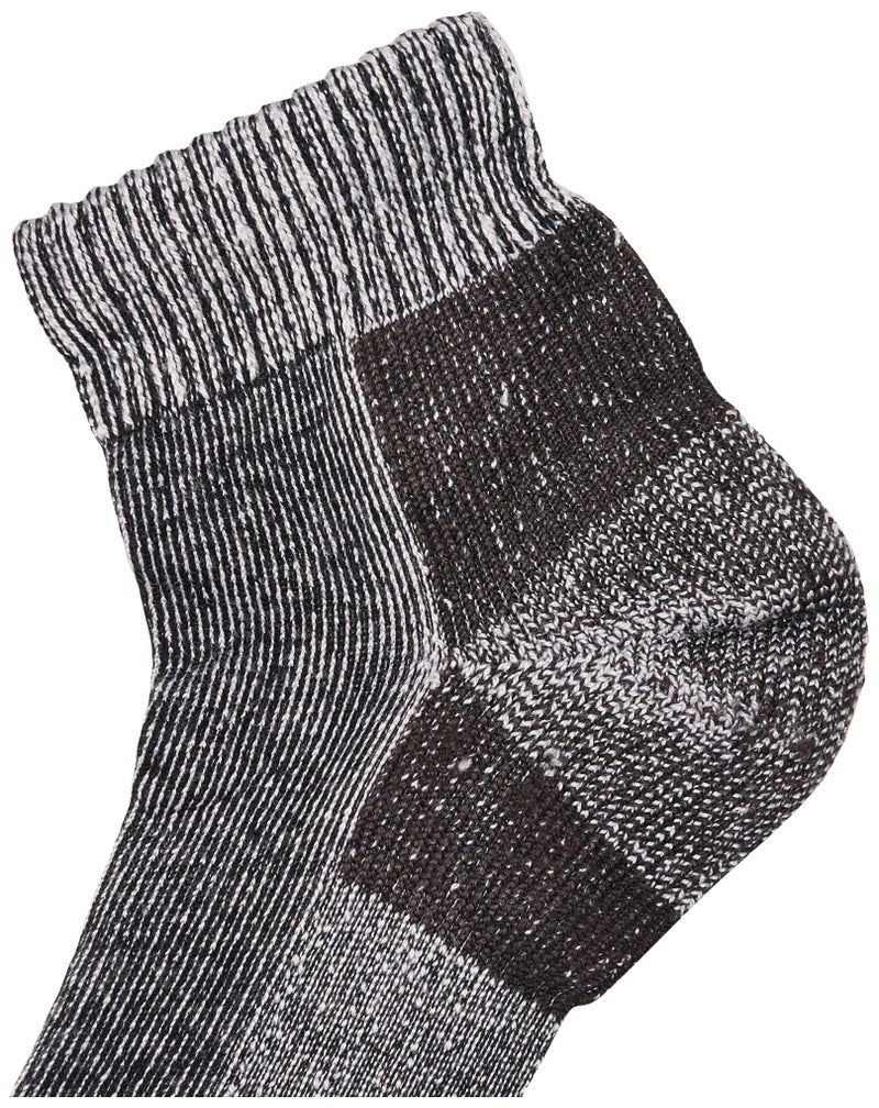 thorlos womens Trmx Max Cushion Trail Ankle Hiking Socks, Charcoal, X-Large US - Image 2